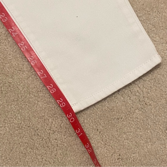 Chico's Girlfriend So Slimming White Ankle Jeans Size .5 (US 6) - Picture 7 of 8